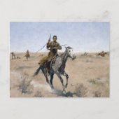 Amerikaanse Westerne cowboy Briefkaart (Voorkant)