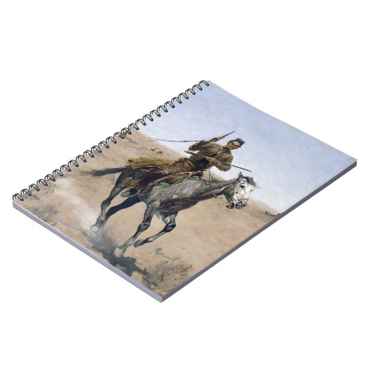 Amerikaanse Westerne cowboy Notitieboek (Linkerzijde)