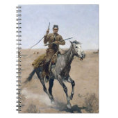 Amerikaanse Westerne cowboy Notitieboek (Voorkant)