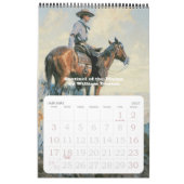 -Amerikaanse westjongens, Westerne Kunst Kalender (Jan 2027)