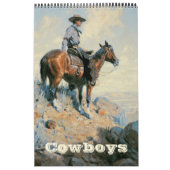 -Amerikaanse westjongens, Westerne Kunst Kalender (Hoes)