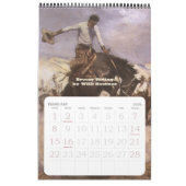 -Amerikaanse westjongens, Westerne Kunst Kalender (Feb 2026)