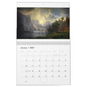 Amerikaanse westlandschapskalender kalender (Jan 2027)