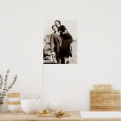 Amerikaanse wetten Bonnie & Clyde The Barrow Gang Poster (Keuken)