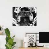 Amerikaanse Whippet Poster (Thuiskantoor)