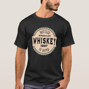 Amerikaanse whisky in de mond t-shirt
