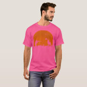 Amerikaanse Whitetail Buck Deer Hunter Gift T-shirt (Voorkant volledig)