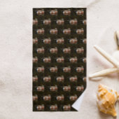 Amerikaanse Wigeon Duck op waterpatroon Strandlaken