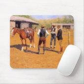 Amerikaanse Wild West Polo pony's Muismat (Met muis)