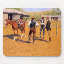 Amerikaanse Wild West Polo pony's