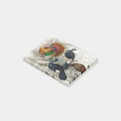 Amerikaanse wilde kalkoen, Kuifcurassow Post-it® Notes (Schuin)