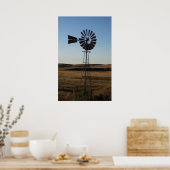 Amerikaanse windmolen poster (Keuken)
