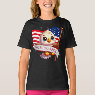 Amerikaanse Witte Amerikaanse Zeearend Stars & Str T-shirt
