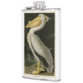 Amerikaanse witte pelikaan, Amerikaanse vogelvogel Heupfles (Links)