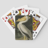 Amerikaanse witte pelikaan, Amerikaanse vogelvogel Pokerkaarten (Achterkant)