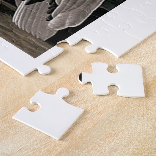 Amerikaanse witte pelikaan John James Audubon 11 x Legpuzzel (Zijkant)