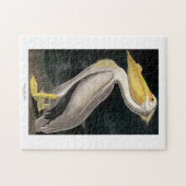 Amerikaanse witte pelikaan John James Audubon 11 x Legpuzzel (Horizontaal)