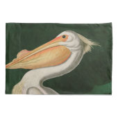 Amerikaanse witte pelikaanse vogels Audubon Kussensloop (Achterkant)