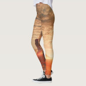 amerikaanse woestijn bij zonsopgang leggings (Links)