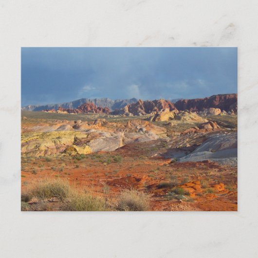 Amerikaanse woestijnlandschappen:  Valley of Fire  Briefkaart (Voorkant)