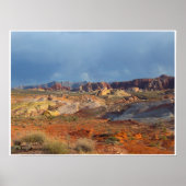 Amerikaanse woestijnlandschappen: Valley of Fire # Poster (Voorkant)