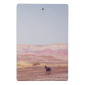 Amerikaanse woestijnpaarden P8670 Mini Klembord (Achterkant)