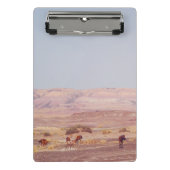 Amerikaanse woestijnpaarden P8670 Mini Klembord (Voorkant)