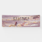 Amerikaanse woestijnpaarden P8670 Spandoek (Horizontaal)