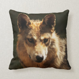 Amerikaanse Wolf Pillow Kussen