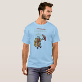 Amerikaanse worst t-shirt (Voorkant volledig)