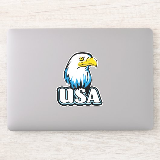 Amerikaanse zeearend (beperkte blauwe editie) sticker (Computer)