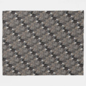 Amerikaanse zeearend eert troepen Amerikaanse patr Fleece Deken (Voorkant (Horizontaal))