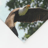 Amerikaanse zeearend eert troepen Amerikaanse patr Fleece Deken (Hoek)