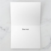 Amerikaanse zeearend en Amerikaanse vlag Kaart (Binnen)