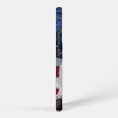 Amerikaanse zeearend en Amerikaanse vlag Samsung Galaxy Hoesje (Rechterkant)