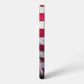 Amerikaanse zeearend en Amerikaanse vlag Samsung Galaxy Hoesje (Linkerkant)