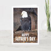 Amerikaanse zeearend in Nest Kaart (Voorkant)