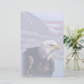 Amerikaanse Zeearend Persoonlijk Briefpapier (Staand voorkant)