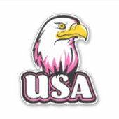 Amerikaanse zeearend sticker (Voorkant)