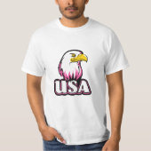 Amerikaanse zeearend t-shirt (Voorkant)