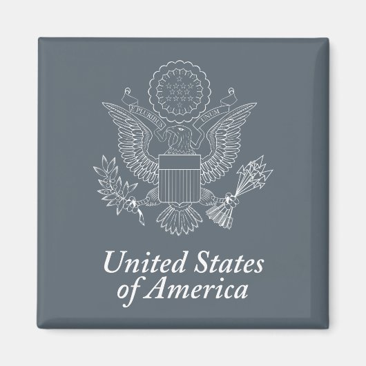 Amerikaanse zeehond magneet (Voorkant)