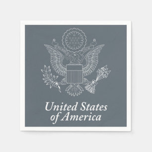 Amerikaanse zeehond servetten