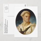 Amerikaanse zeeman door Joseph Leyendecker Briefkaart (Voorkant / Achterkant)