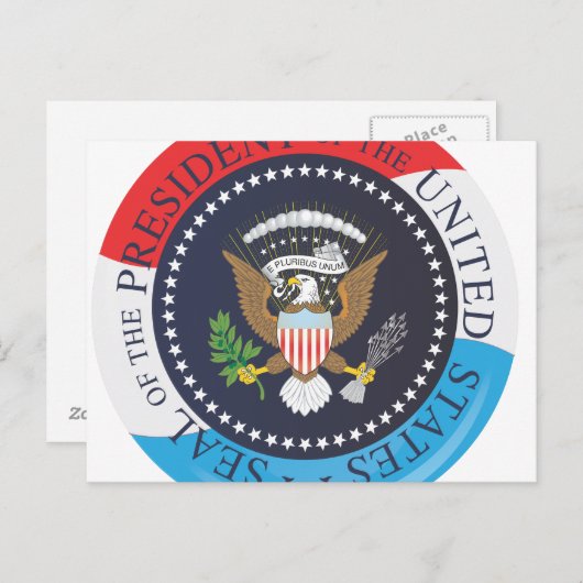 Amerikaanse zegel briefkaart (Voorkant / Achterkant)