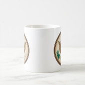 Amerikaanse zegel koffiemok (Center)