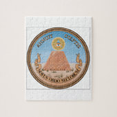 Amerikaanse zegel legpuzzel (Verticaal)