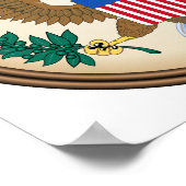 Amerikaanse zegel poster (Hoek)