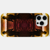  Amerikaanse zonsondergang bij alaska eskimo hunte Case-Mate iPhone Case (Achterkant (horizontaal))