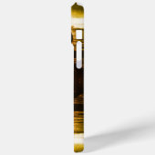  Amerikaanse zonsondergang bij alaska eskimo hunte Case-Mate iPhone Case (Achterkant / Links)