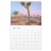 Amerikaanse Zuidwestelijke woestijnlandschappen Kalender (Mar 2027)